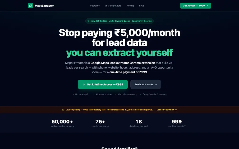 MapsExtractor screenshot