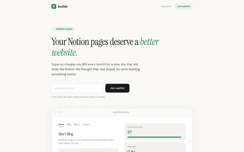Buildr screenshot