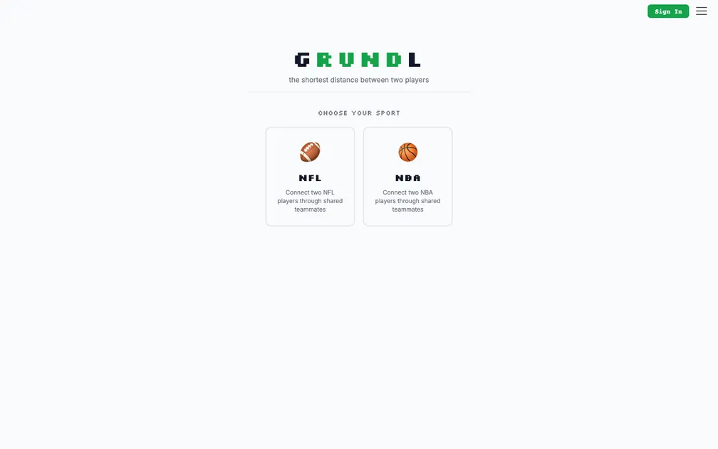 Grundl screenshot