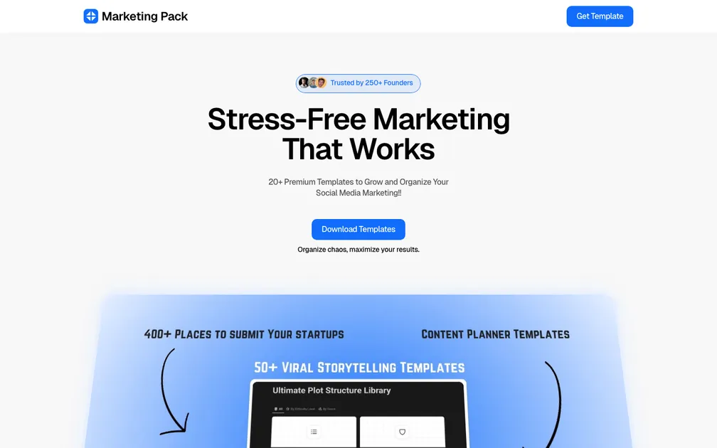 MarketingPack screenshot