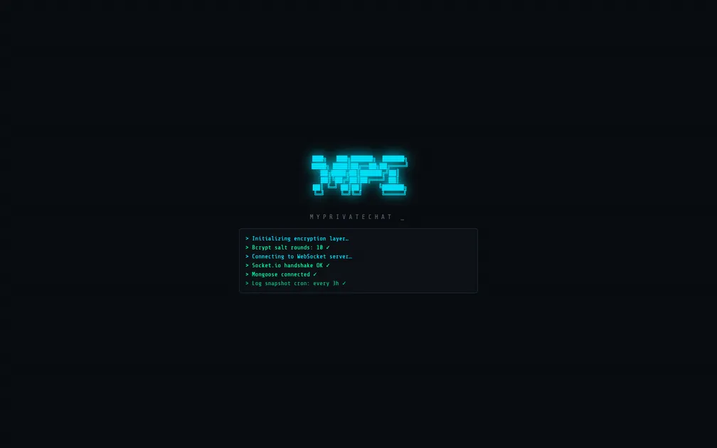 MyPrivateChat screenshot