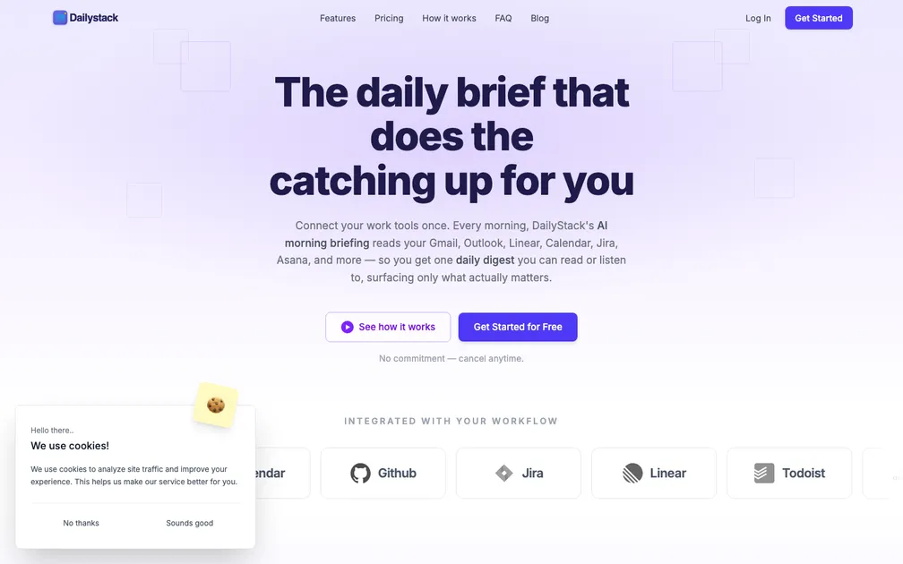 DailyStack screenshot